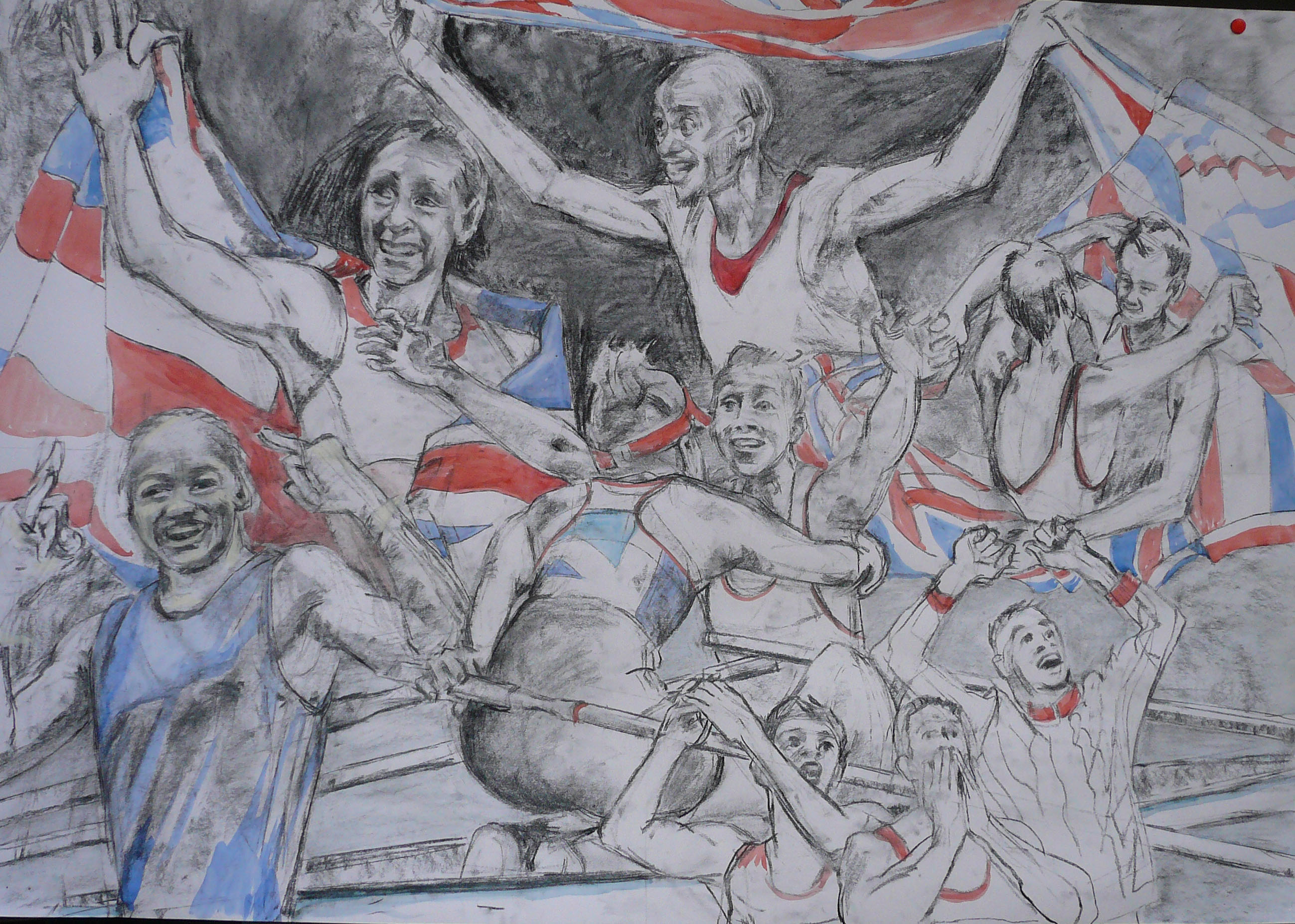 Jubilation, 2012 by Caroline Mayow