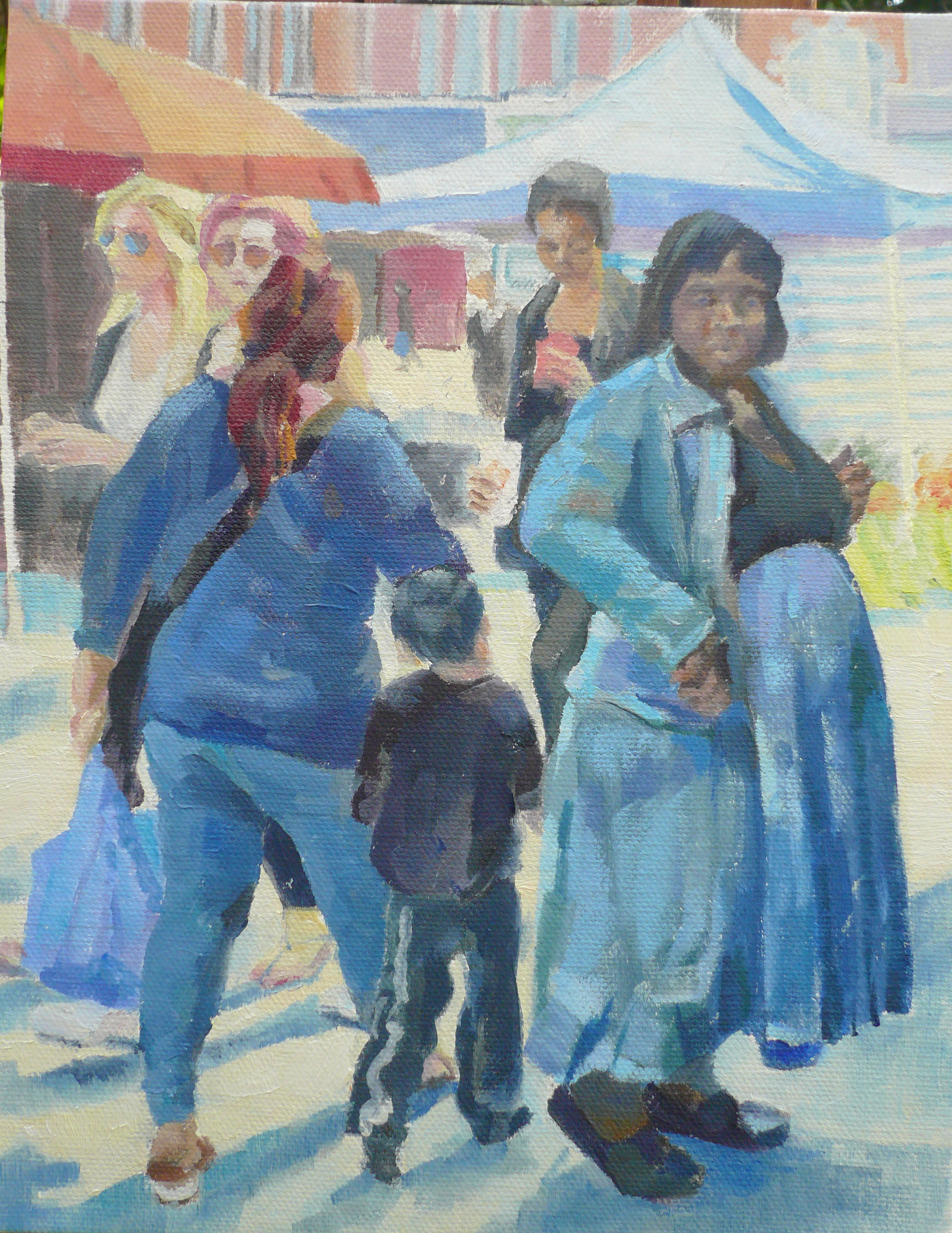 Lewisham Market by Caroline Mayow