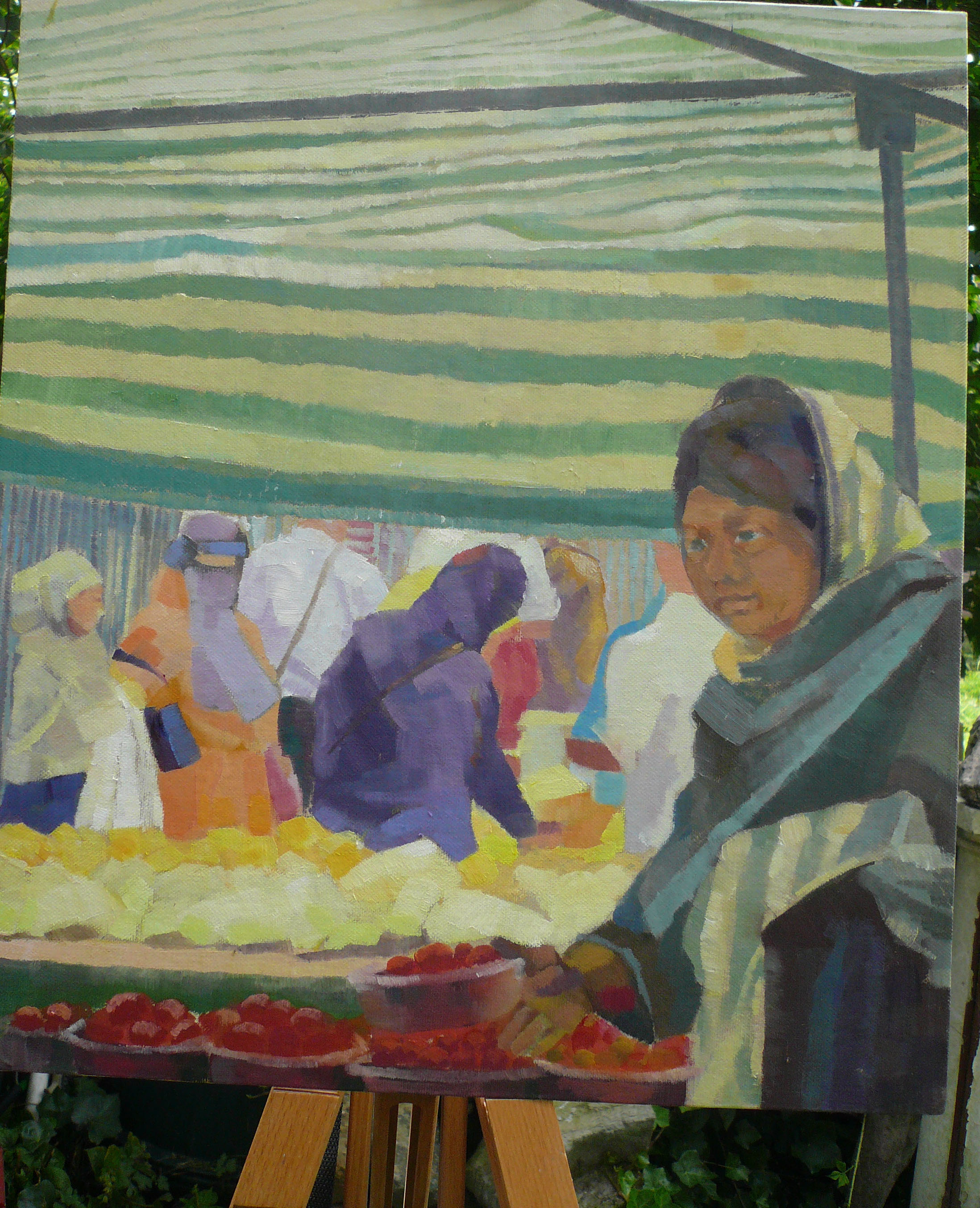 Tomatoes, Whitechapel by Caroline Mayow