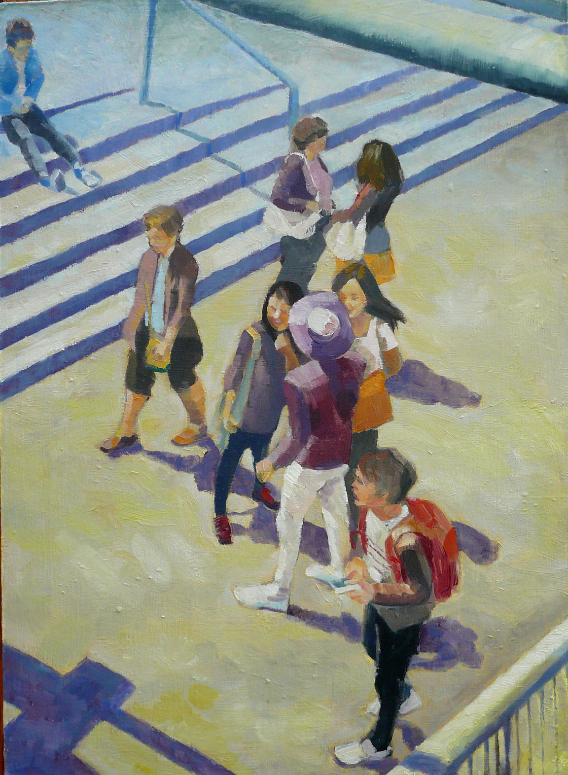 Tourists by Caroline Mayow